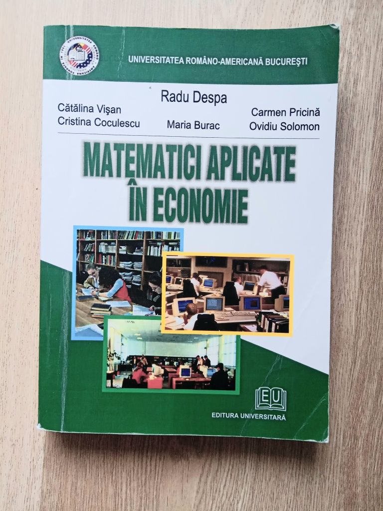 Matematici aplicate in economie de Radu Despa