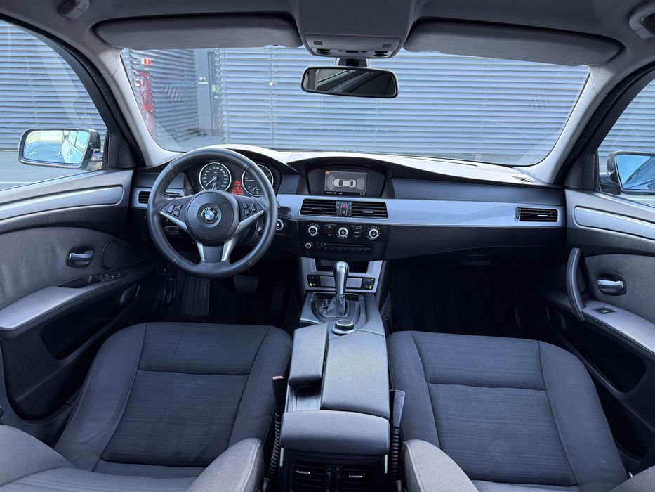 BMW seria 5 E60 520d Diesel 163 CP 2007 LCi Automat  Xenon Navi Jante