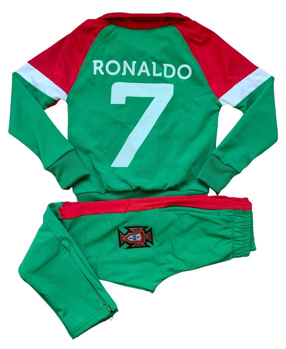 Детски футболен комплект Роналдо дълъг екип Португалия Portugal CR7