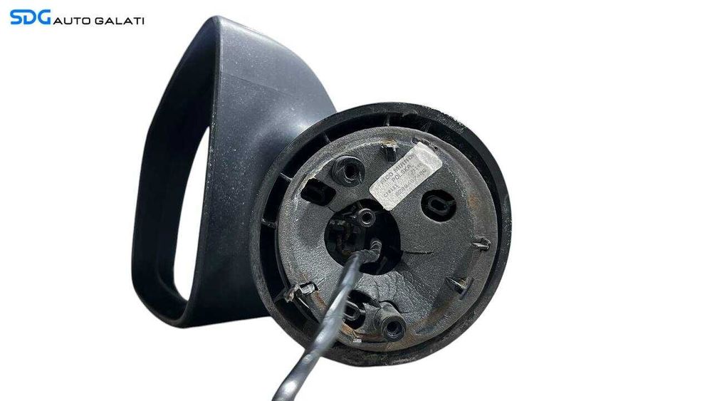 Oglinda Stanga Electrica Dacia Logan 1 Facelift 2008 - 2012 Culoare Negru Mat Cod 8200497488 [L5980]
