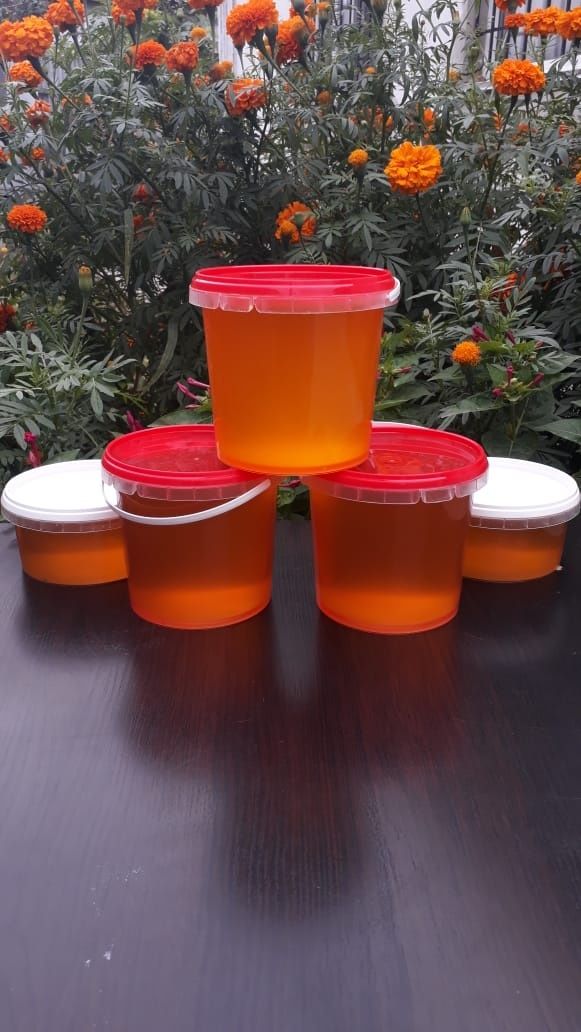 Мед, свежий 2023 г натуральный, разнотравье цена 3300 литр.