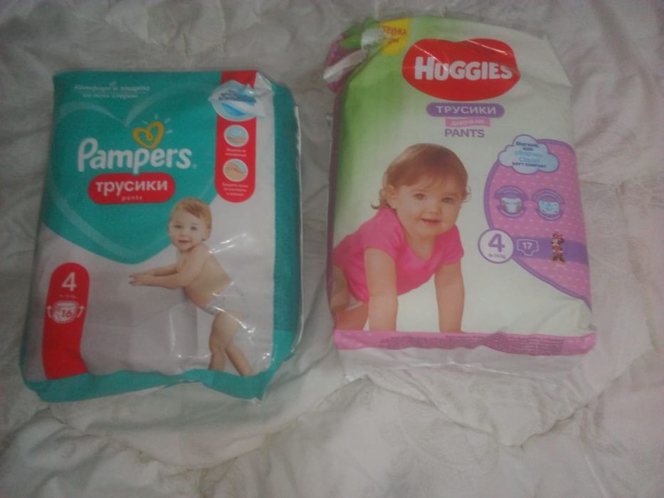 Памперсы (трусики 4)