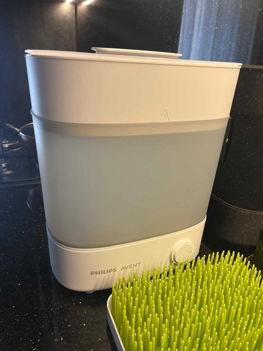 Pachet: Sterilizator cu aburi + pompa electrica Philips Avent