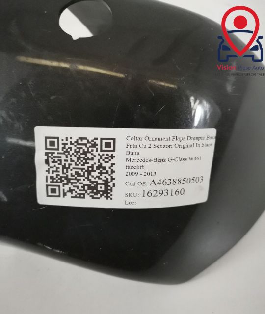 Ъгъл Орнамент Флапс Десен Предна Броня С 2 Сензора Оригинален В Добро