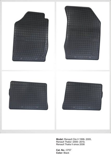 Covoare cauciuc RENAULT THALIA I 2000-2010