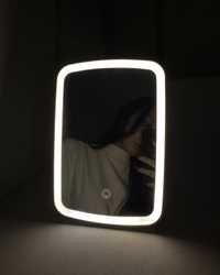 Зеркало с led подсветкой для макияжа настольное