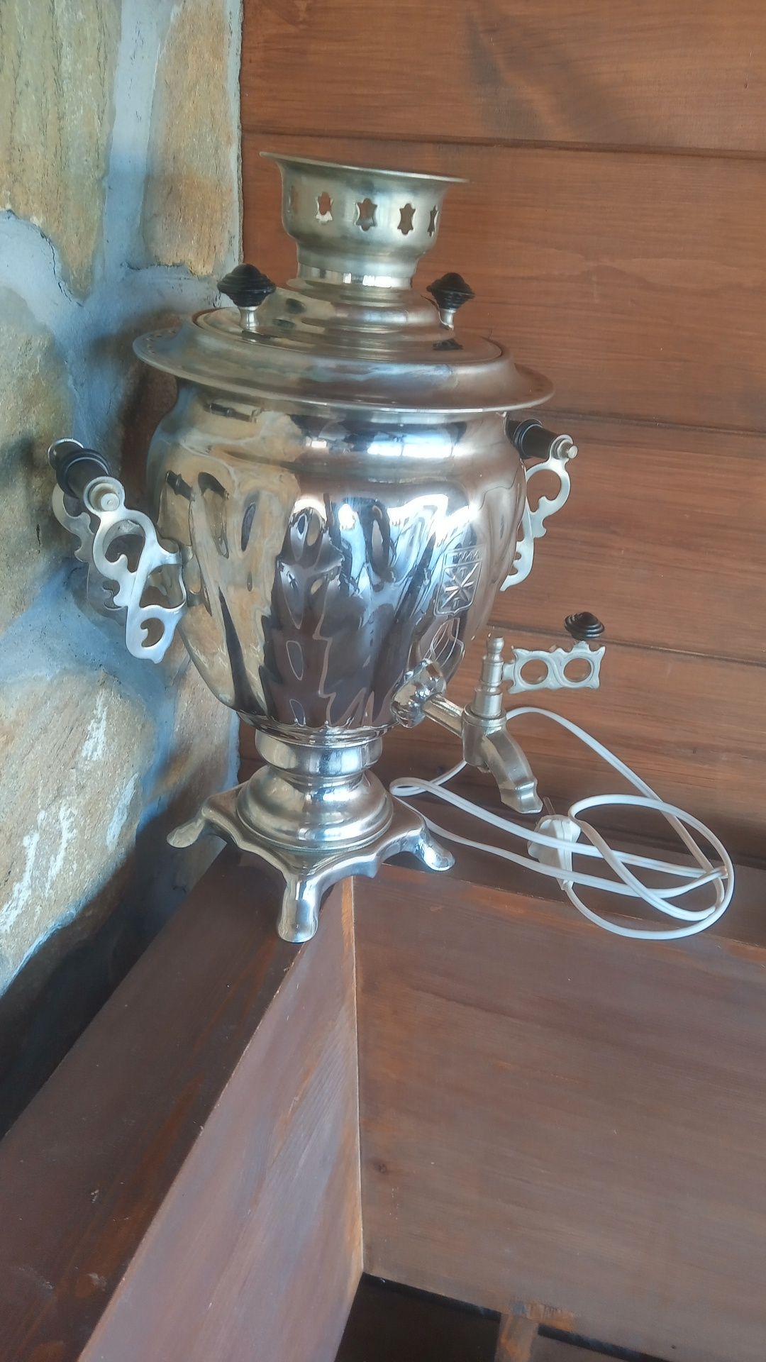 Самовар (Руски).Ел.Чайник.(Руски.)