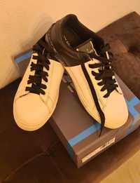 Adidas Trussardi 41 alb cu negru