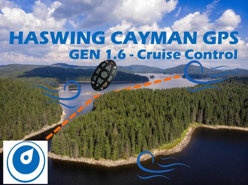 Електрически двигател Haswing Cayman 55 lbs. GPS 12V Gen 1.6