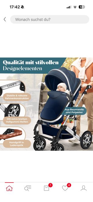 Carucior 3 in 1 nou. Desfacut pentru verificare