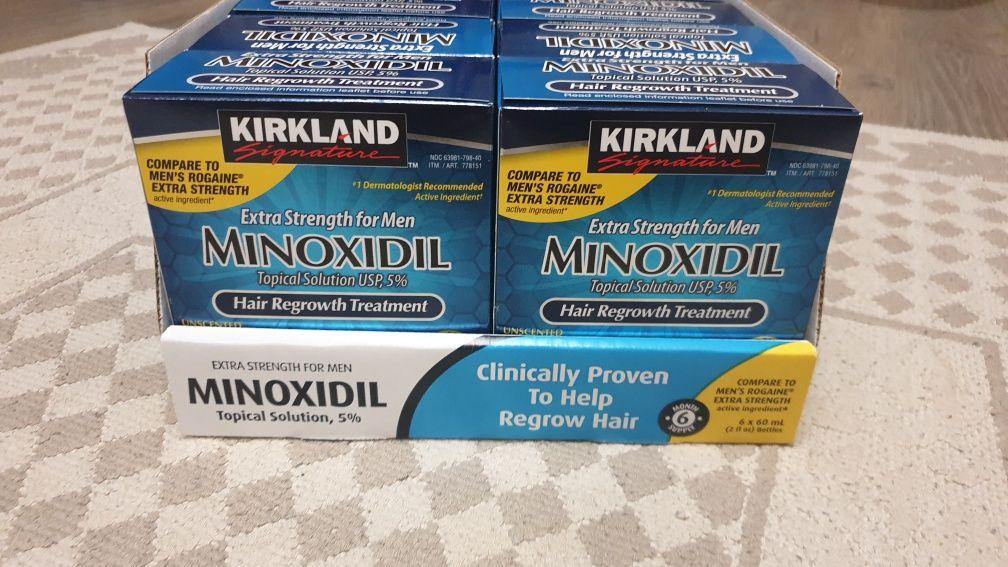 Миноксидил Киркленд оригинал. Minoxidil Kirklend