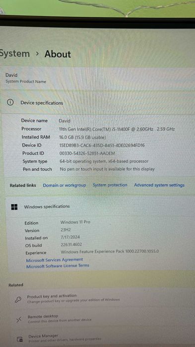 Kit Gaming i5 11400f + Asus Prime H510M-K + 16gb ram DDR4