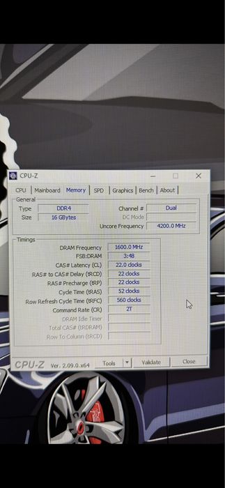 16 GB RAM Samsung DDR4 3200 MHz 2x 8 GB