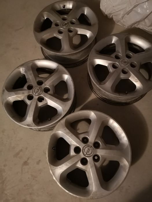 Vând jante aliaj 4 bucăți opel
