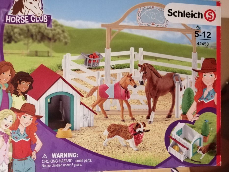 Schleich Комплект - кончетата на Хана и кучето Руби