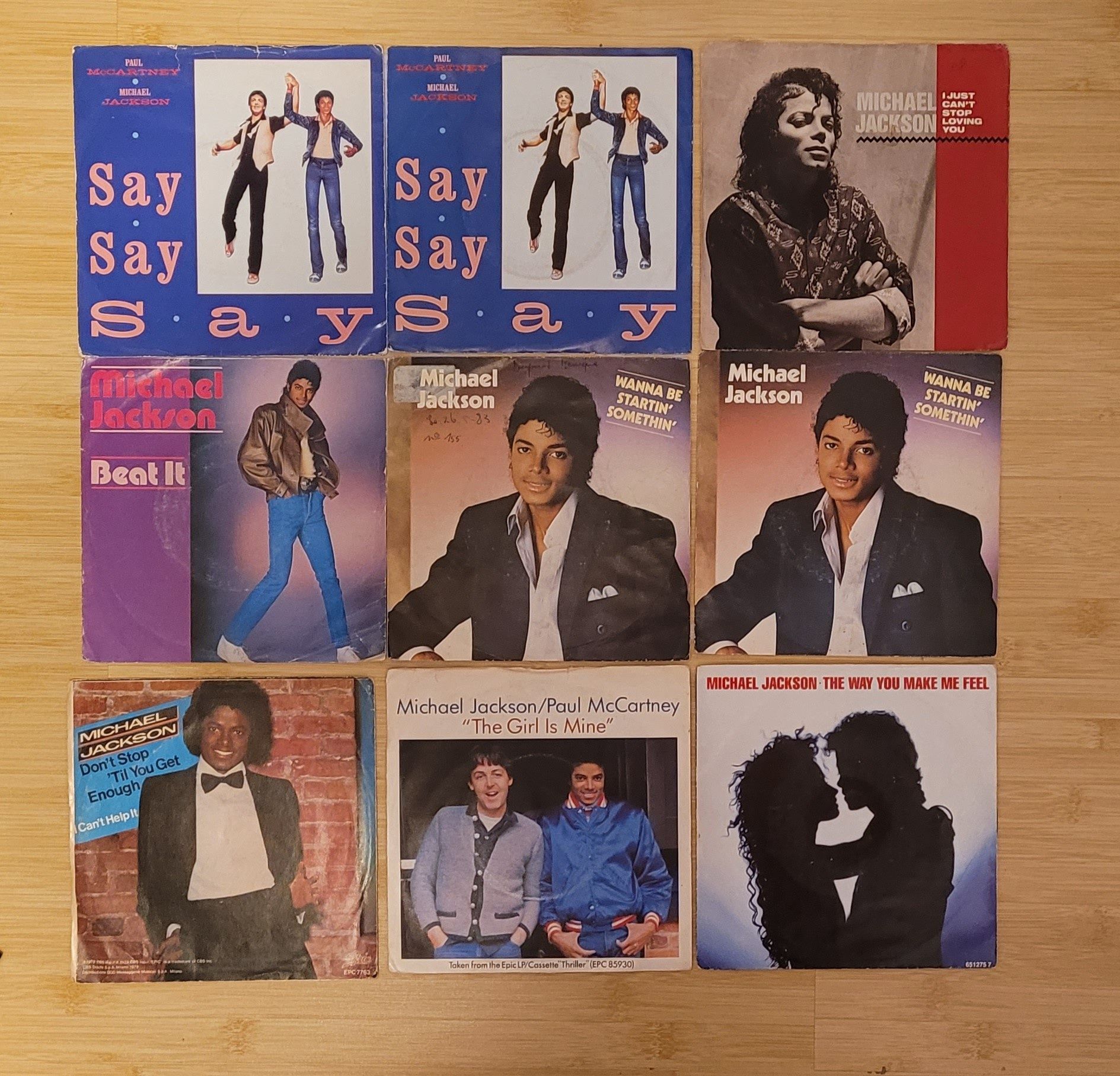 19 discuri viniluri mici Michael Jackson & Jackson 5