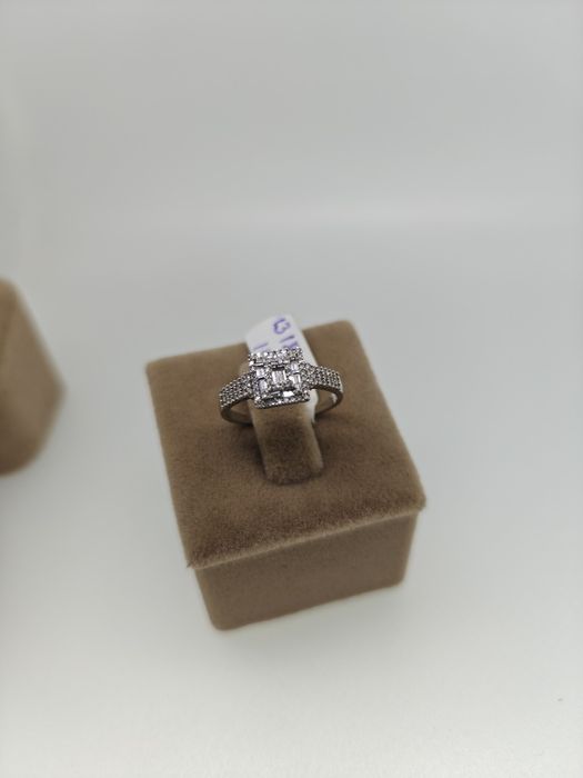 Inel aur 14k 2.86gr cu diamante naturale 0.35Ct(r)