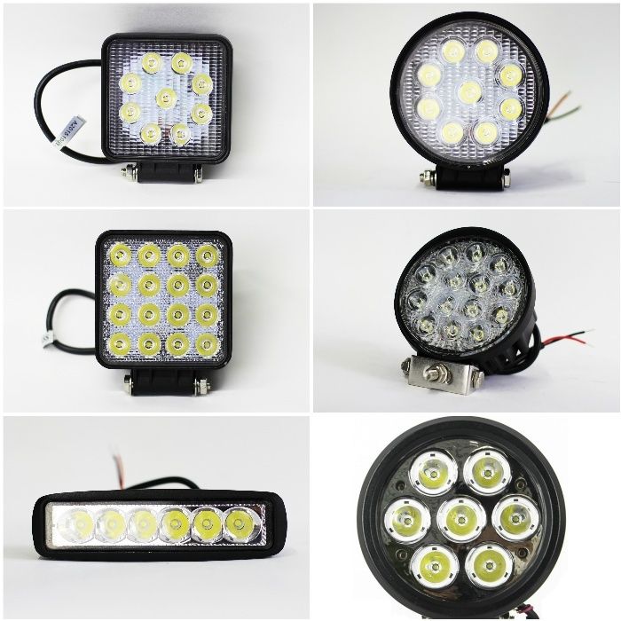 Proiectoare LEDuri auto off road - Proiector LED bec halogen