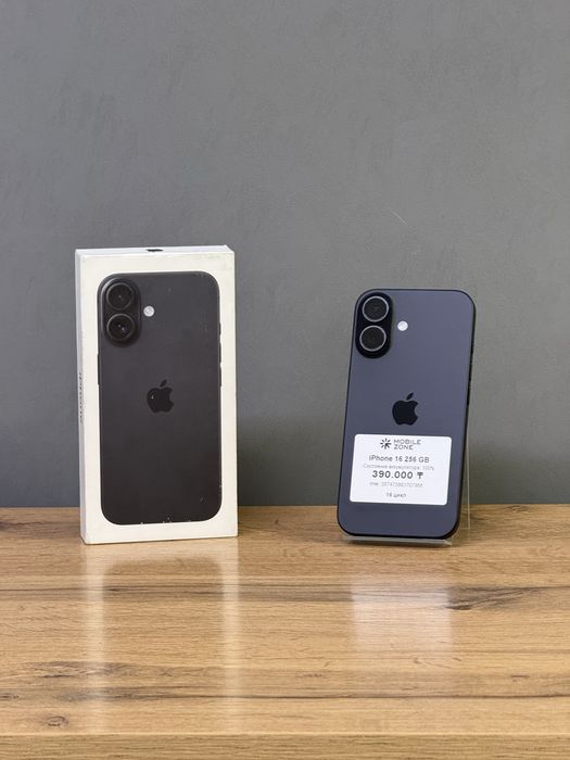 Iphone 16 256 GB 100% 16 цикл | Mobile Zone
