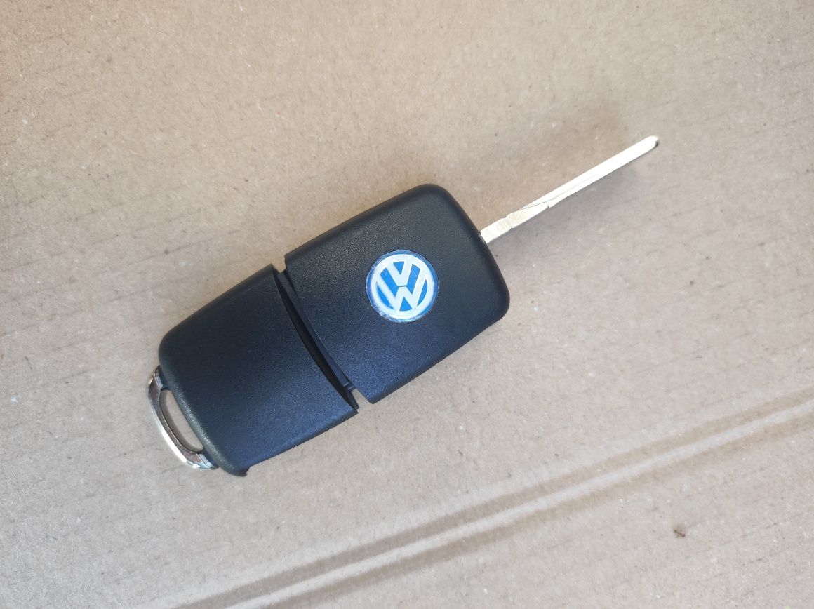 Cheie vw briceag, alarmă auto, semnalizare oglinda polo