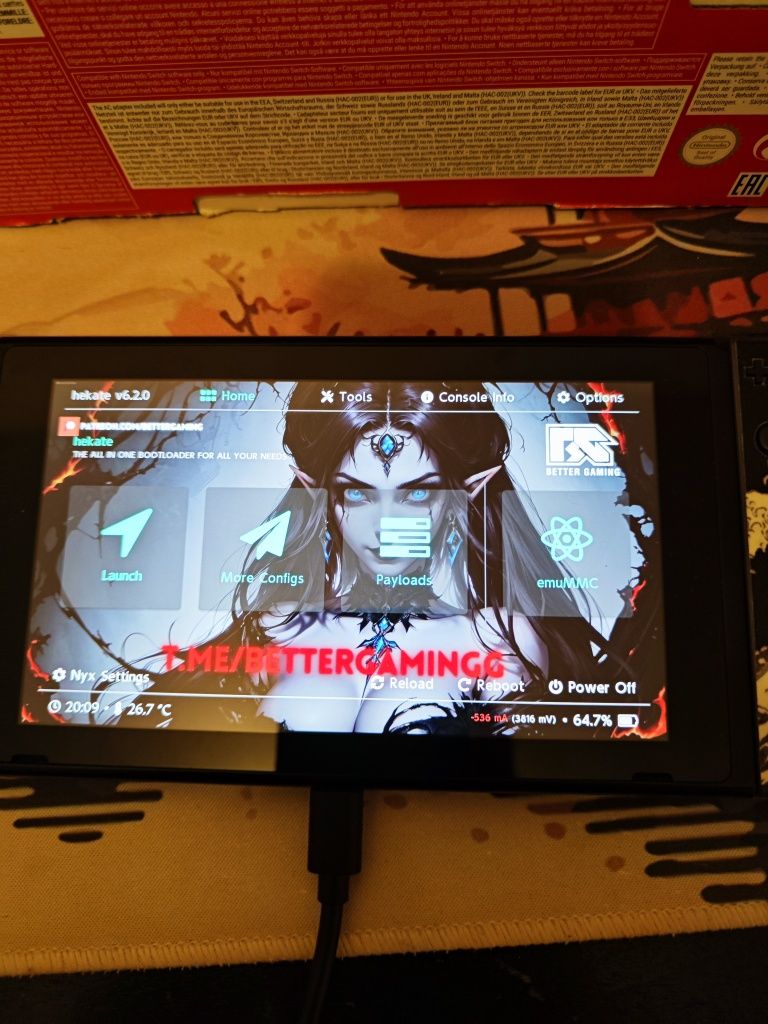 nintendo switch с аксесоари и много игри