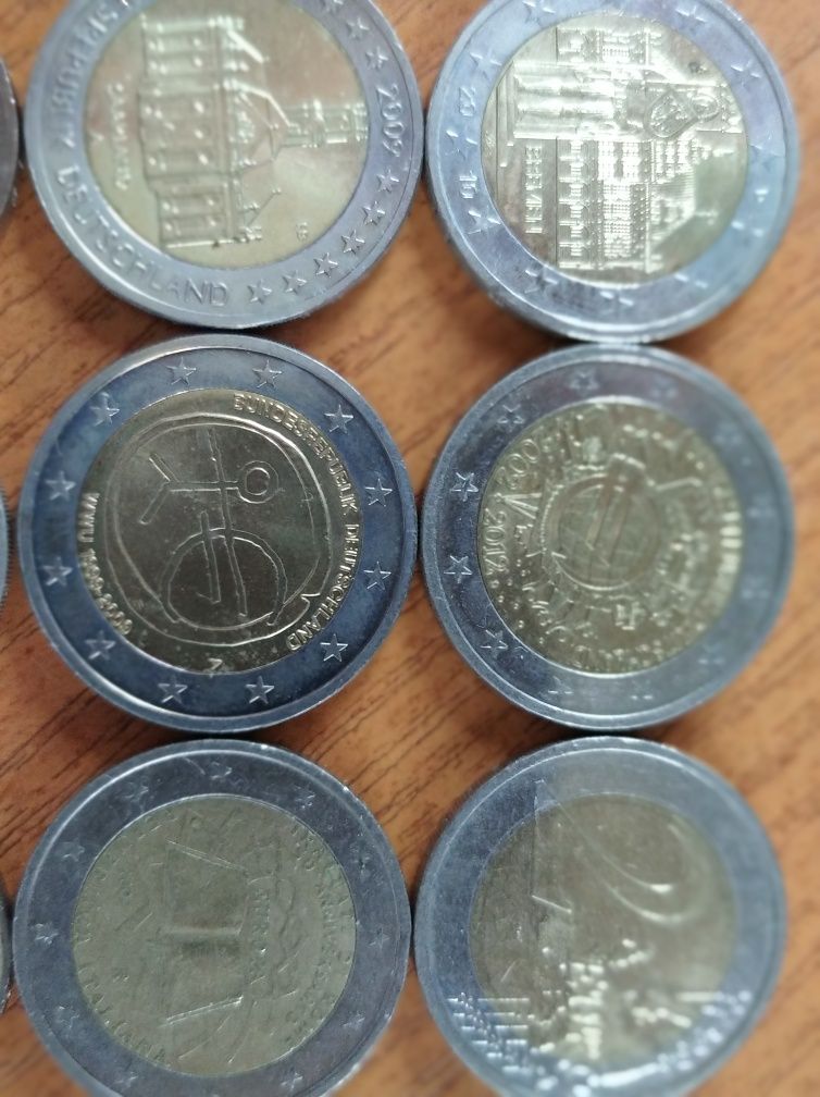 Монеты евро продам