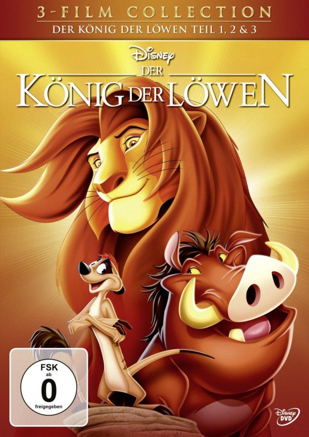 Regele Leu - Colecție de 3 filme (DVD),sigilat