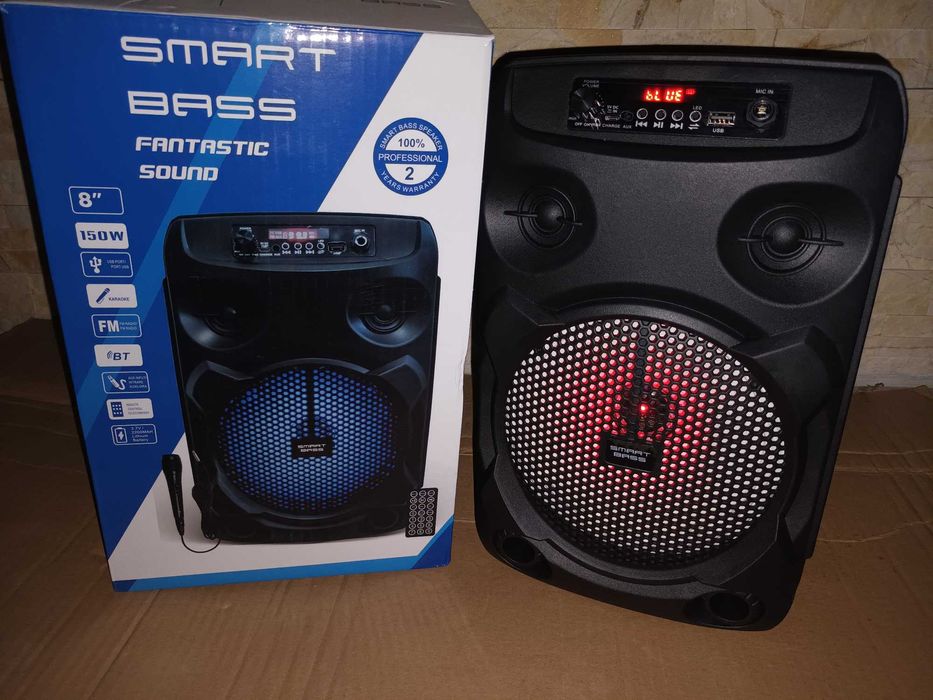 Boxa portabila bluetooth cu microfon Boxa camping Boxa party