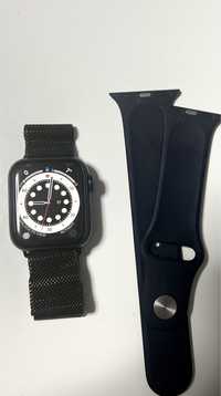 Apple Watch 6, GPS, Carcasa Blue Aluminium 40mm, Deep Navy Sport Band