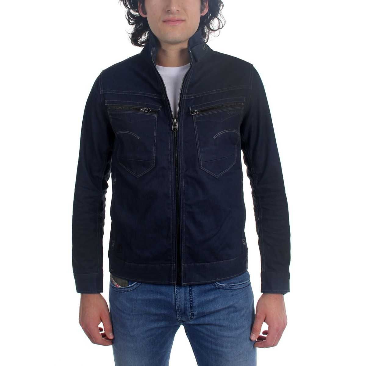 G-STAR Raw Men's New Riley Slim 3D Jacket-3D, mar S