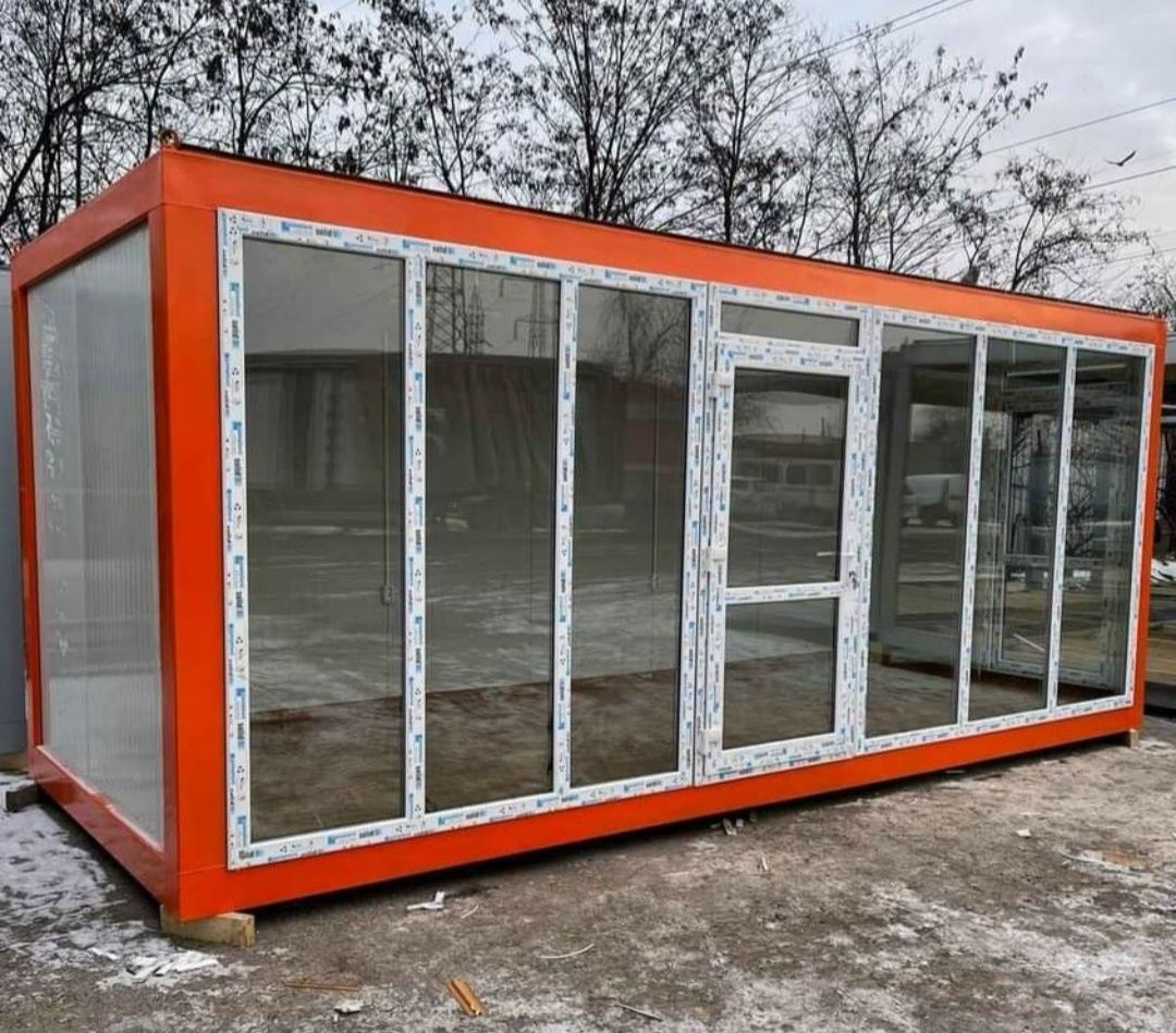 Container birou containere vitrina santier paza fast-food locuit