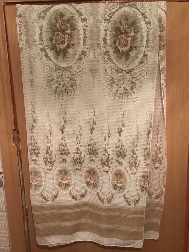 тюль с рисунком