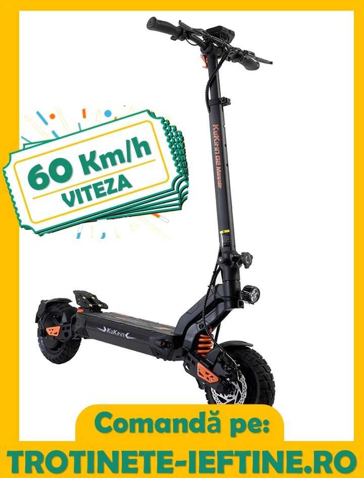 Trotineta KuKirin G2 Master 2024, Delivery Tazz/Glovo/Food Panda, NOUA