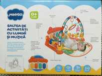 Saltea activitati bebe cu lumini si muzica Minibo NOU