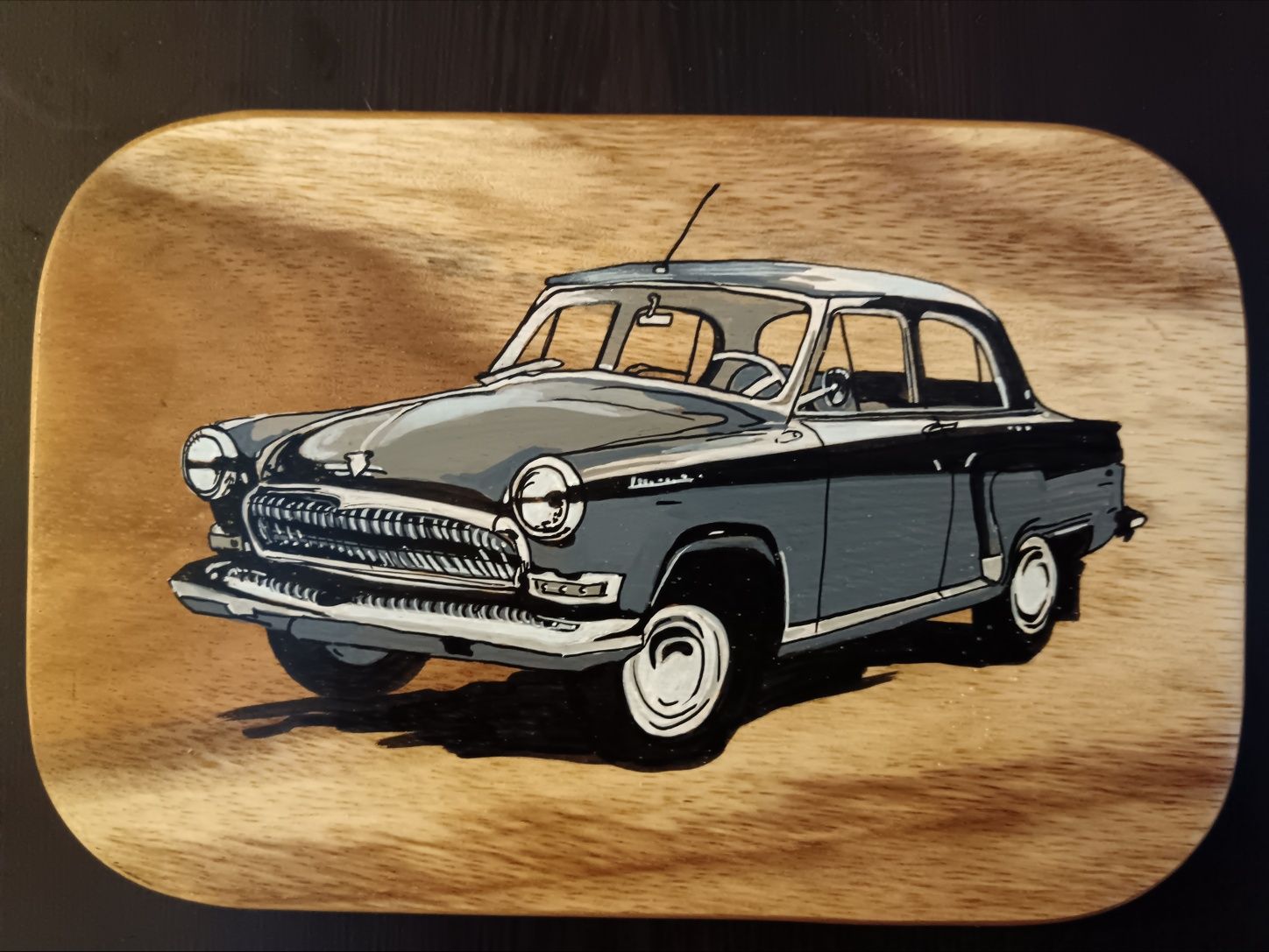Oldsmobile с акрилни бои