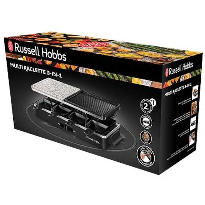 Фурна,котлон,скара.тиган,печка,всичков едно Russell Hobbs. С гаранция.