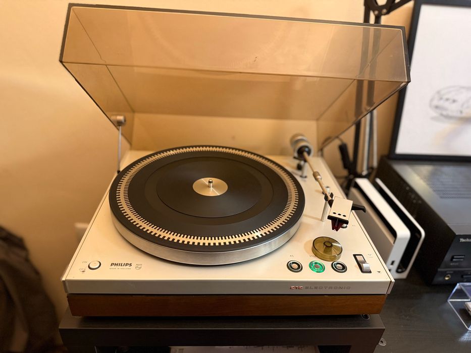 Philips 212 Electronic, 1972-1975, с доза Ortofon 2M Red