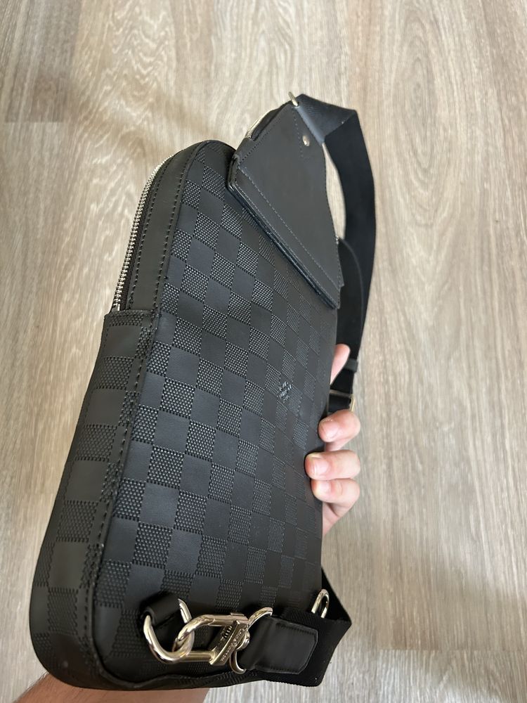 Мьжка чанта тип Louis Vuitton - Damier Graphite Crossbody