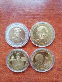 Vand 4 Monede Kennedy,Barack Obama, Merkel