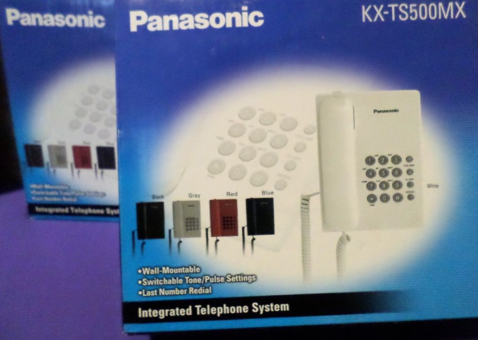 Стационарен телефон Panasonic KX-TS500