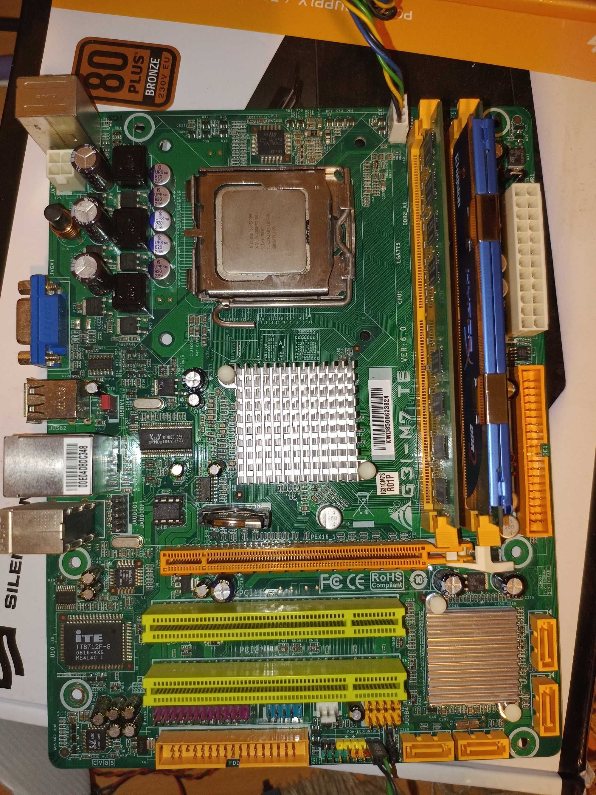 KIt Intel E7200 + 3 gb ram