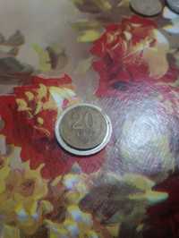 Moneda româneasa 20 de lei 1993