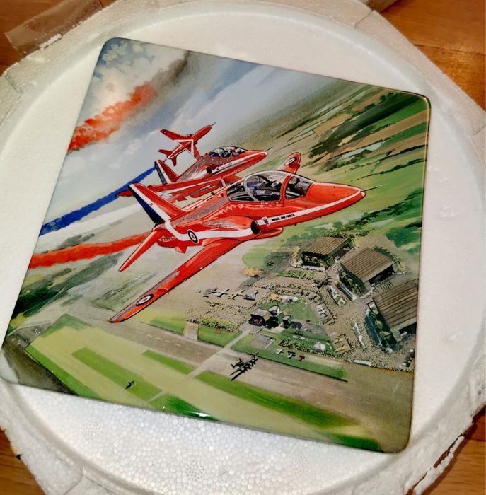 Антикварни порцеланови чинии плочки 3 бр. лимитирани колекционерски !