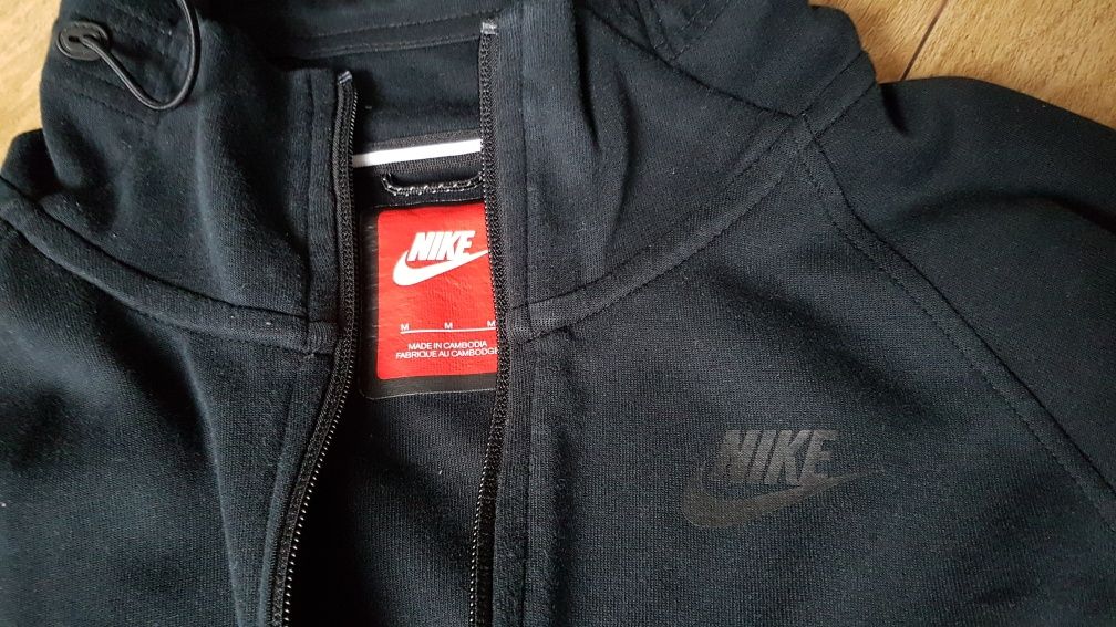 Hanorac/hoodie/bluza trening originala Nike Fleece Tech dama M
