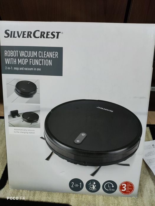 Робот прахосмукачка Silvercrest SSWR C2Робот прахосмукачка Silvercrest