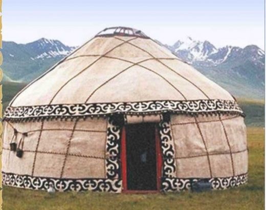 Киіз үй темірден