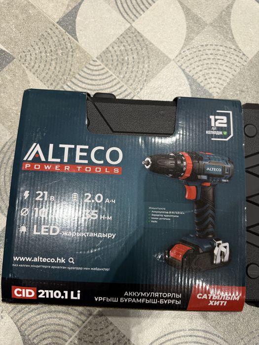 Шуруповерт Alteco