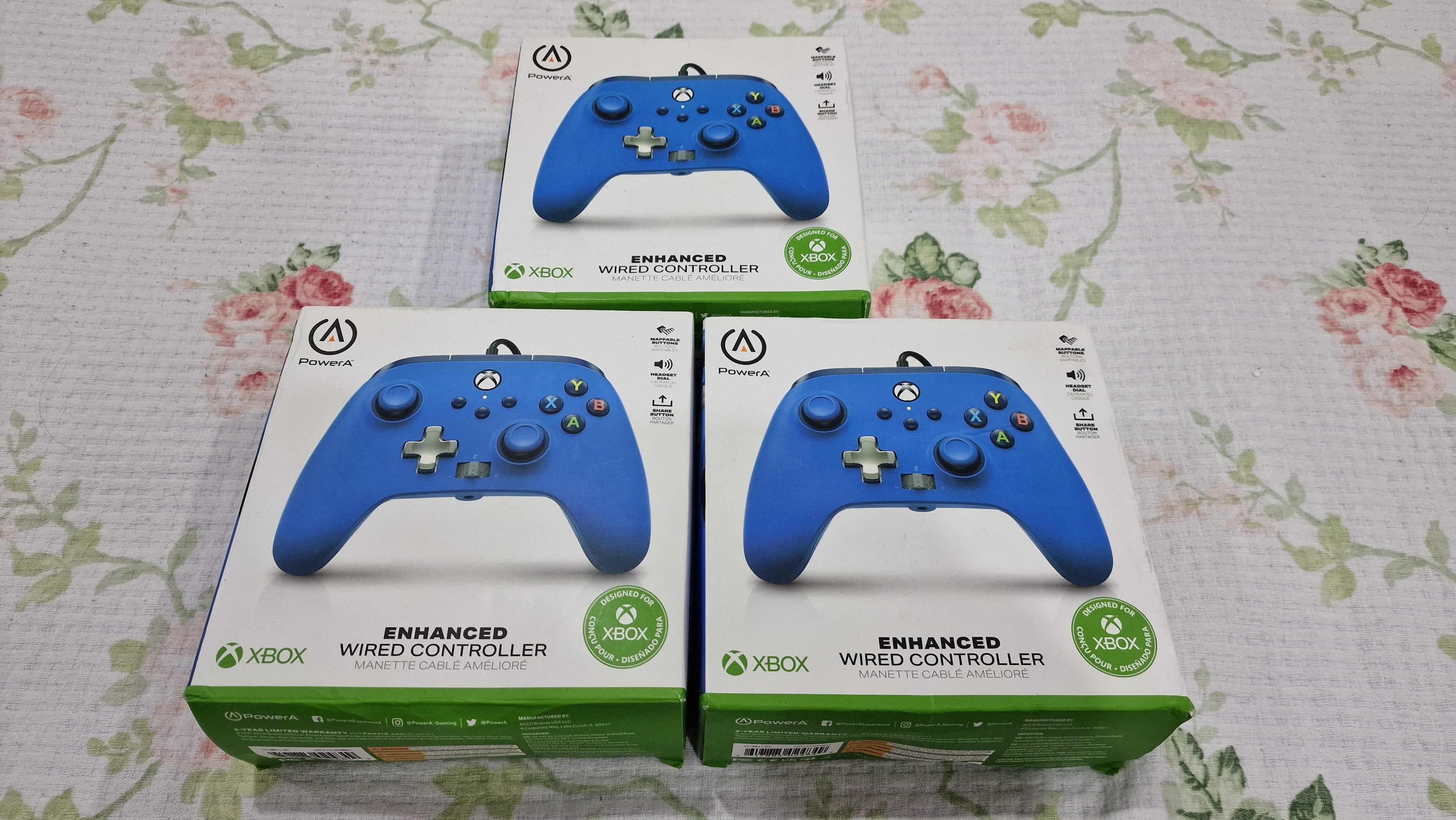 POWERA Enhanced Xbox Series controler cu cablu Sapphire Fade