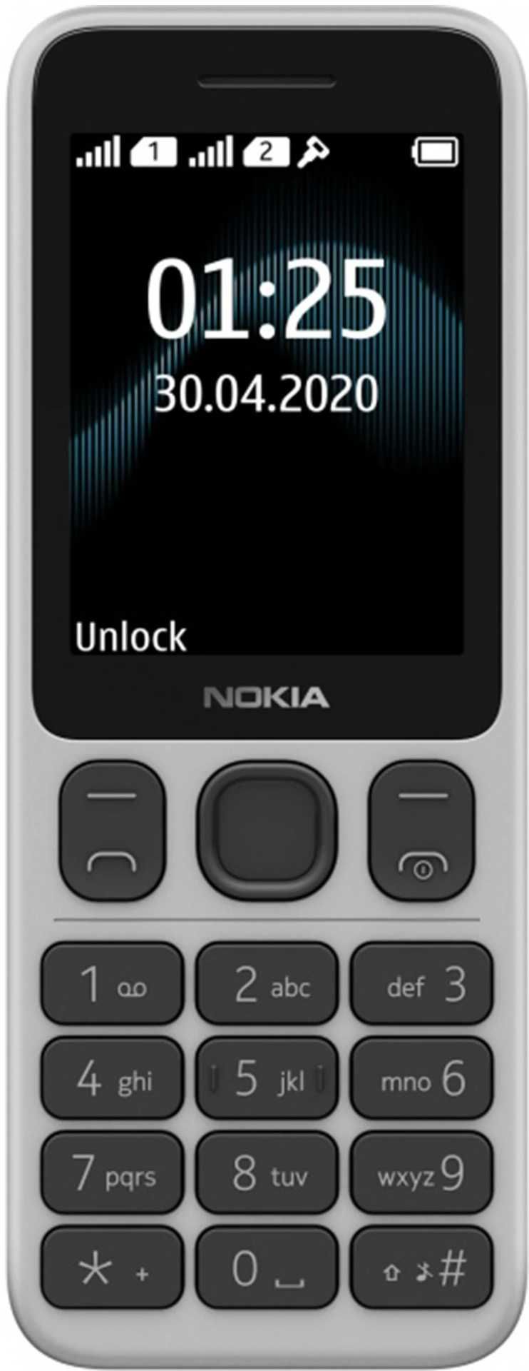 Мобильный телефон Nokia 125 DS белый