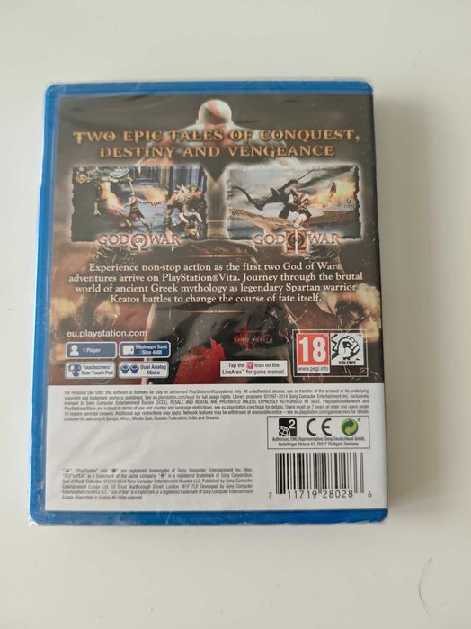 God of War Collection PS Vita - нова - запечатана